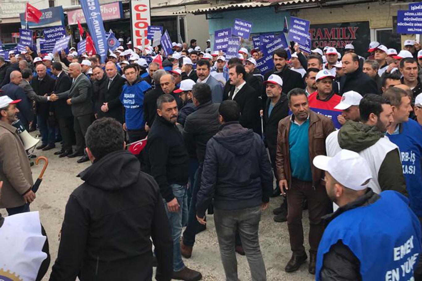 Türk Harb-İş Sendikası: İncirlik'teki işçiler üzerinden Türkiye’ye mesaj vermeyin Türk Harb-İş Sendikası: İncirlik'teki işçiler üzerinden Türkiye’ye mesaj vermeyin